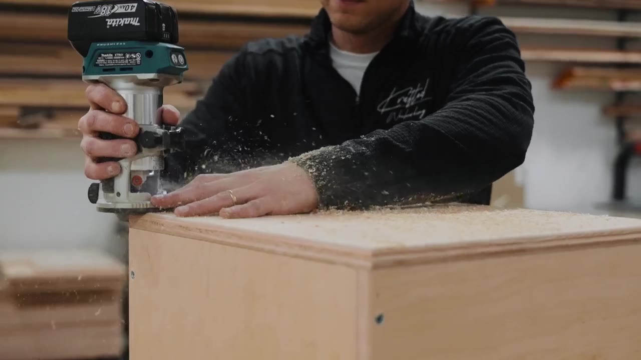 Inside the Krafted Woodworking shop: cutting, shaping and building
